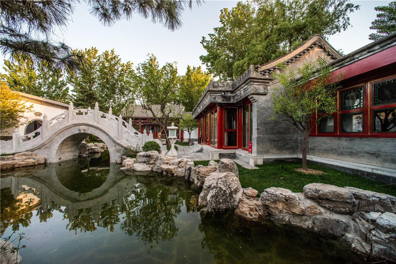 Lv Garden Huanghuali Art Galery Beijing Hotel Yinjiafu Luaran gambar