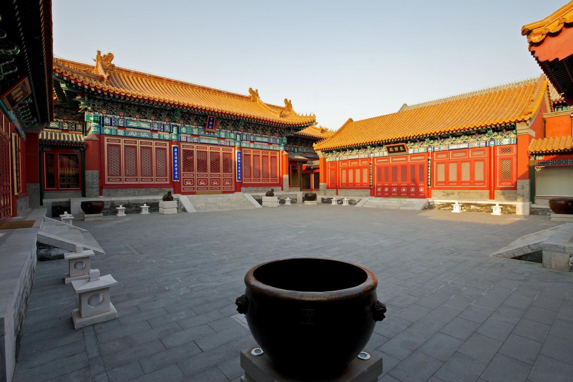 Lv Garden Huanghuali Art Galery Beijing Hotel Yinjiafu Luaran gambar